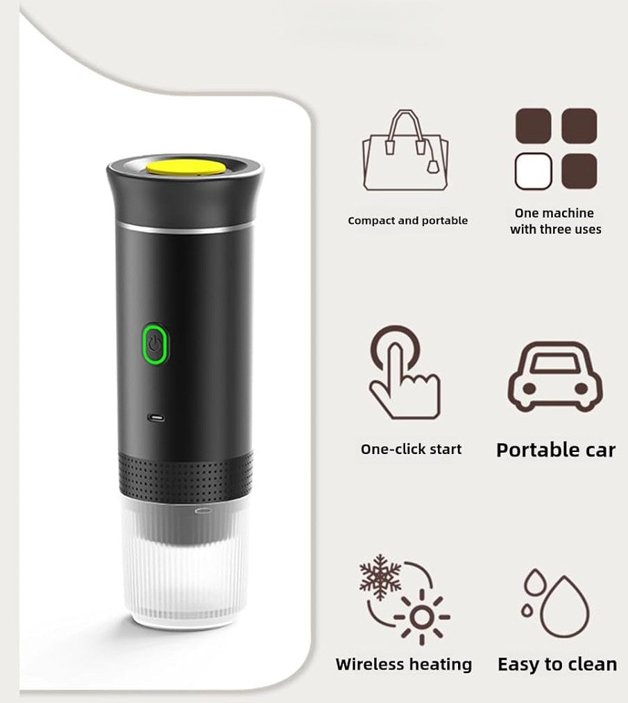 Nomadpresso — Machine à Café Portable 3-en-1 ☕️🚐