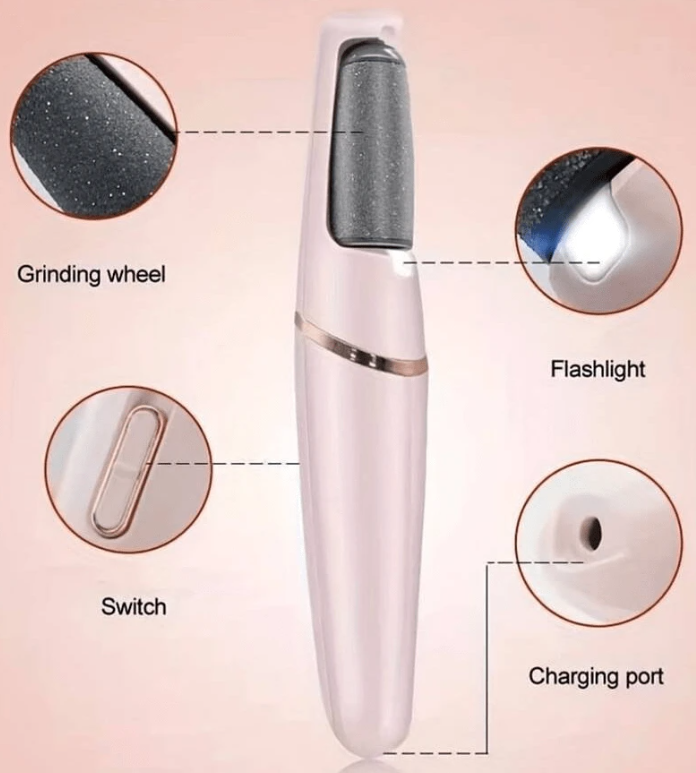 SmoothFeet – Pédicure Électrique Rechargeable 🦶✨