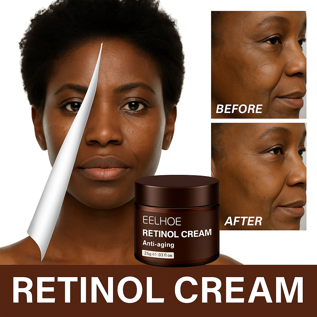 🧴 Crème au Rétinol grand format 50g - Anti-Âge – Anti-Rides – Fermeté et Éclat — 🎁 Promos 1 acheté = 1 Offert