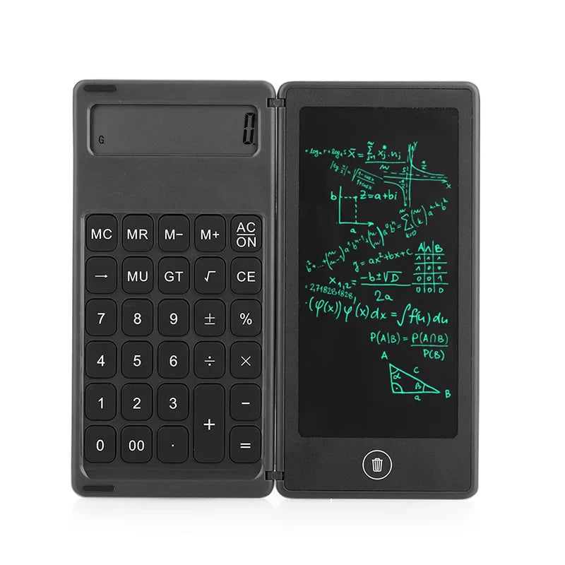 🖩 Mini Calculatrice avec Tablette LCD d’Écriture 2 en 1 📝