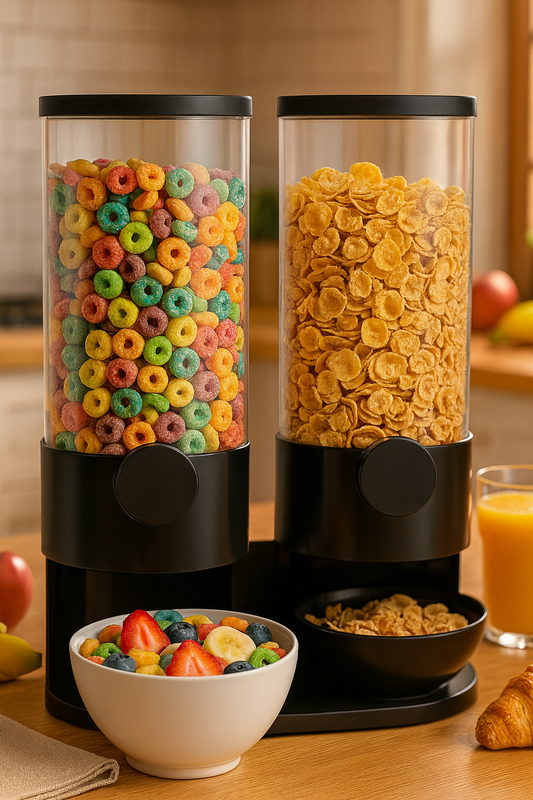 Distributeur de Céréales – Cornflakes, Muesli, Blé 🥣