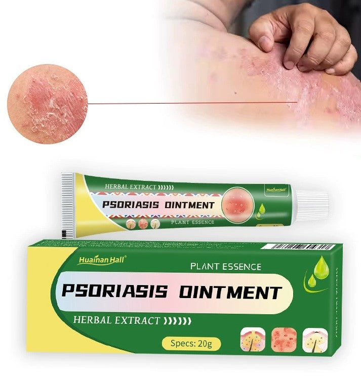 Lot de 3 Pommades pour psoriasis— Pommade naturelle à base de plantes, confort des peaux sujettes au psoriasis 🌿