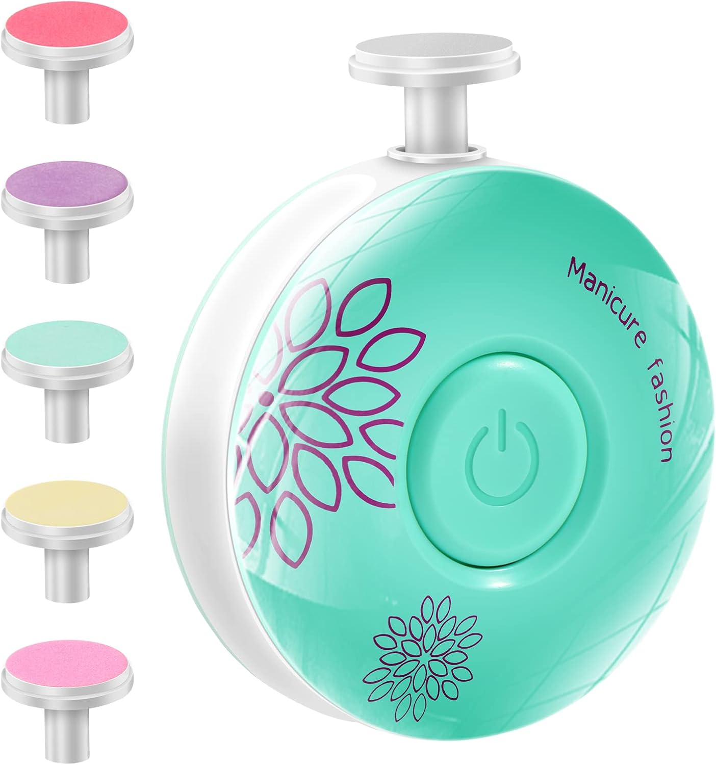 DouceLime — Lime électrique bébé 6 embouts par âge, silencieuse & format paume 🍼