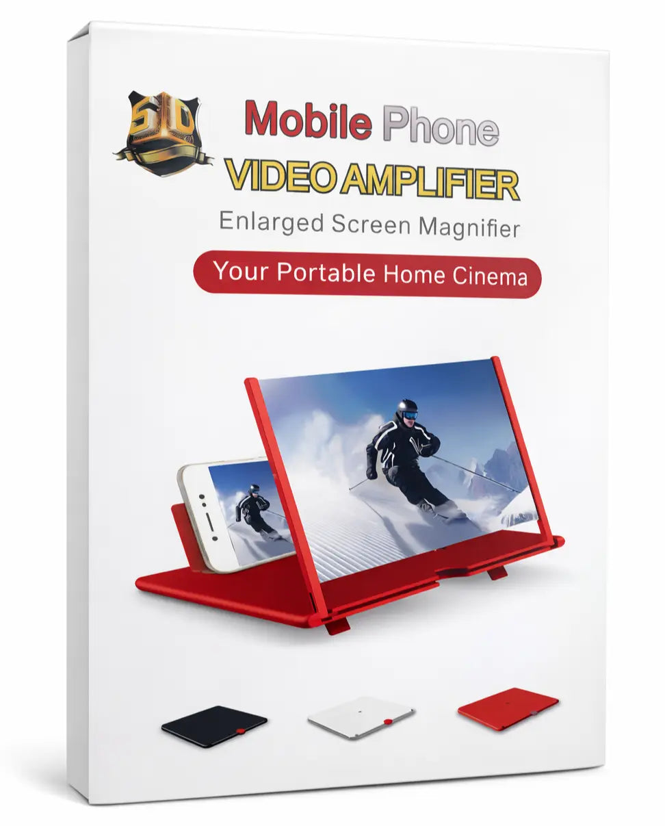 Amplificateur d’écran 16 pouces | Loupe 3D HD | Lentille Fresnel | Pliable & portable 📱🔍