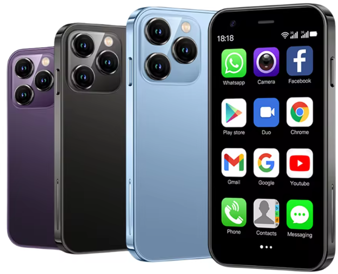 Mini smartphone XS15 â Android 3G ultra-compact đ±âš