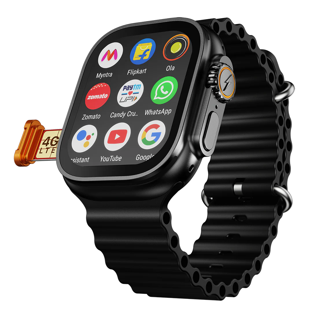 Montre intelligente 4G/5G avec SIM intégrée ⌚— appels au poignet - Android ⌚📲 - 64 Go, GPS