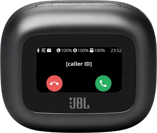 🎧✨ JBL Live Beam 3 — Écouteurs sans fil avec boîtier de recharge intelligent à écran intégré 🧠📟, réduction de bruit adaptative 🔇, appels parfaits 📞🎙️ et autonomie jusqu’à 48 h 🔋⏳