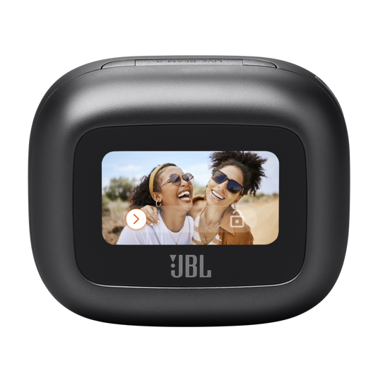 🎧✨ JBL Live Beam 3 — Écouteurs sans fil avec boîtier de recharge intelligent à écran intégré 🧠📟, réduction de bruit adaptative 🔇, appels parfaits 📞🎙️ et autonomie jusqu’à 48 h 🔋⏳