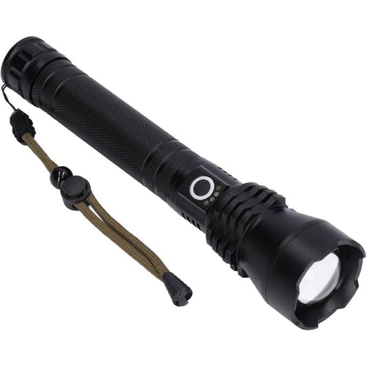 🔦💥 Lampe Torche LED Ultra Puissante 75W–100W – Rechargeable USB – Longue Portée & Zoom Télescopique 🌙🚶♂️🔥 🚚 Livraison Gratuite partout à Conakry 🇬🇳