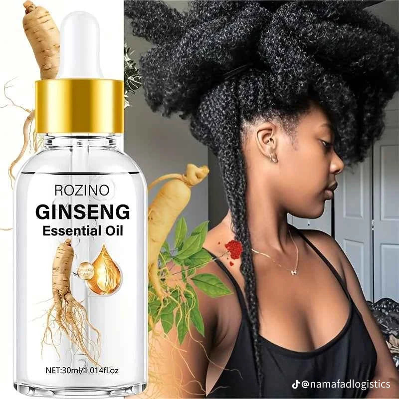 🌿✨ Disaar Huile Essentielle de Ginseng – 3-en-1 Multi-Usage Cheveux Corps Ongles 💛 Anti-Âge & Anti-Rides – 120 ml ✨