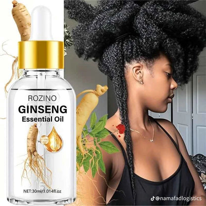 🌿✨ Disaar Huile Essentielle de Ginseng – 3-en-1 Multi-Usage Cheveux Corps Ongles 💛 Anti-Âge & Anti-Rides – 120 ml ✨