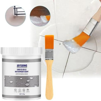 💧 Colle Imperméabilisante Invisible 300g -- 🏠 Étanchéité 💦 Transparente Anti-Fuite 🚫 pour Toit 🏠 Salle de Bain 🚿 Carrelage