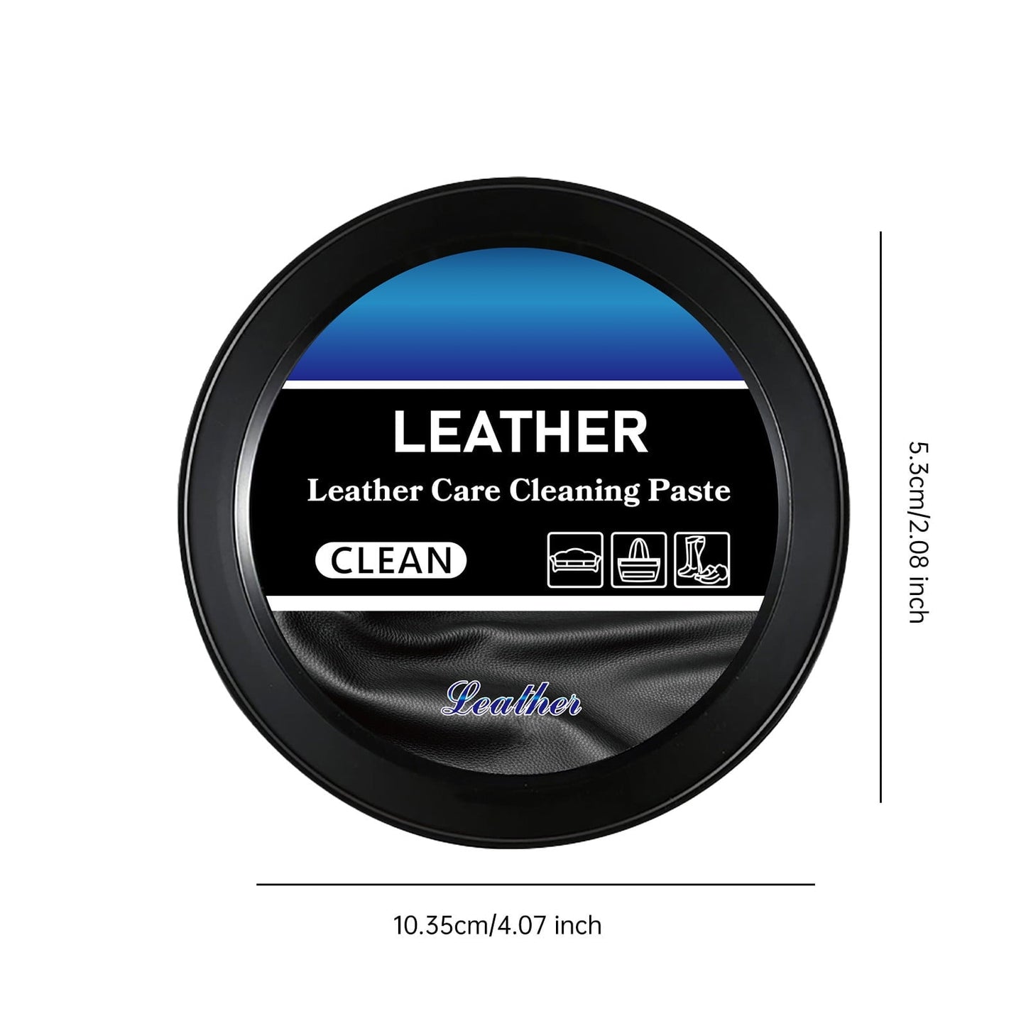 🧼✨ Lot de 2 Pâte Nettoyante Cuir 👞 & Tissus Multi-Usage 🛋️ – Lot de 2 (2 pièces pour 1 prix) – Sièges Auto, Canapé, Intérieur de Voiture & Plus ✨🚗