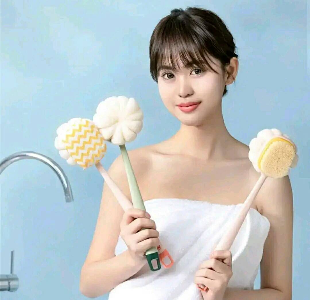 🚿✨ Brosse Longue Double-Face 🌸🚿