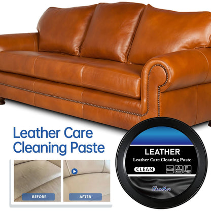🧼✨ Lot de 2 Pâte Nettoyante Cuir 👞 & Tissus Multi-Usage 🛋️ – Lot de 2 (2 pièces pour 1 prix) – Sièges Auto, Canapé, Intérieur de Voiture & Plus ✨🚗