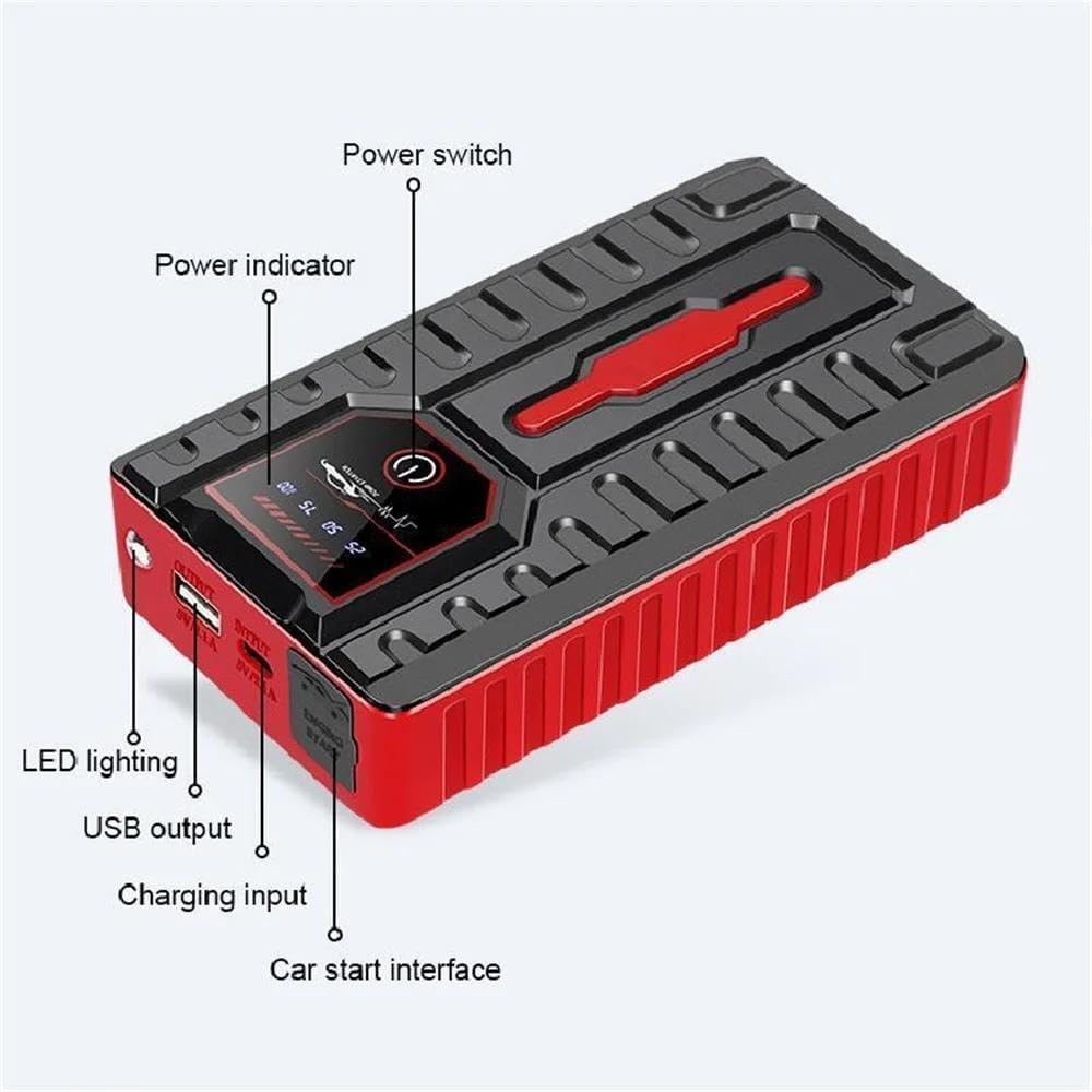PowerBoost — Démarreur 12 V 7000A, power bank 48 800 mAh, valise 🚗⚡