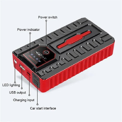 PowerBoost — Démarreur 12 V 7000A, power bank 48 800 mAh, valise 🚗⚡