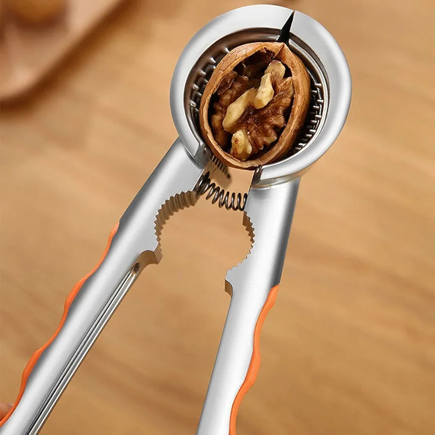 🥜💥 Casse-Noix Multifonction 💥🥔🐿️ Ouvre Noix, 🌰Amandes, Pistaches & Pécan –  🥑 Ultra-Résistant – 🛠️🥔✨ Aluminium Inoxydable Solide & Ultra Confort 👌 LOT DE 2 🥜✨ 1 article = 2 pièces