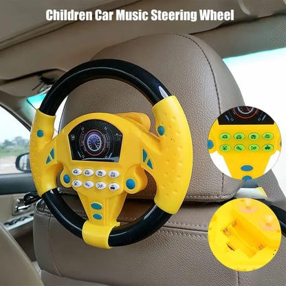 🚗🎶 Volant Musical de Simulation – Piste Électrique, Lumières & Sons