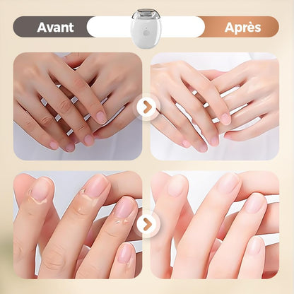 💅✨  LOT DE 2 Ponceuses à Ongles Automatique LED – 3 Vitesses Réglables, Silencieuse, Ultra Précise
