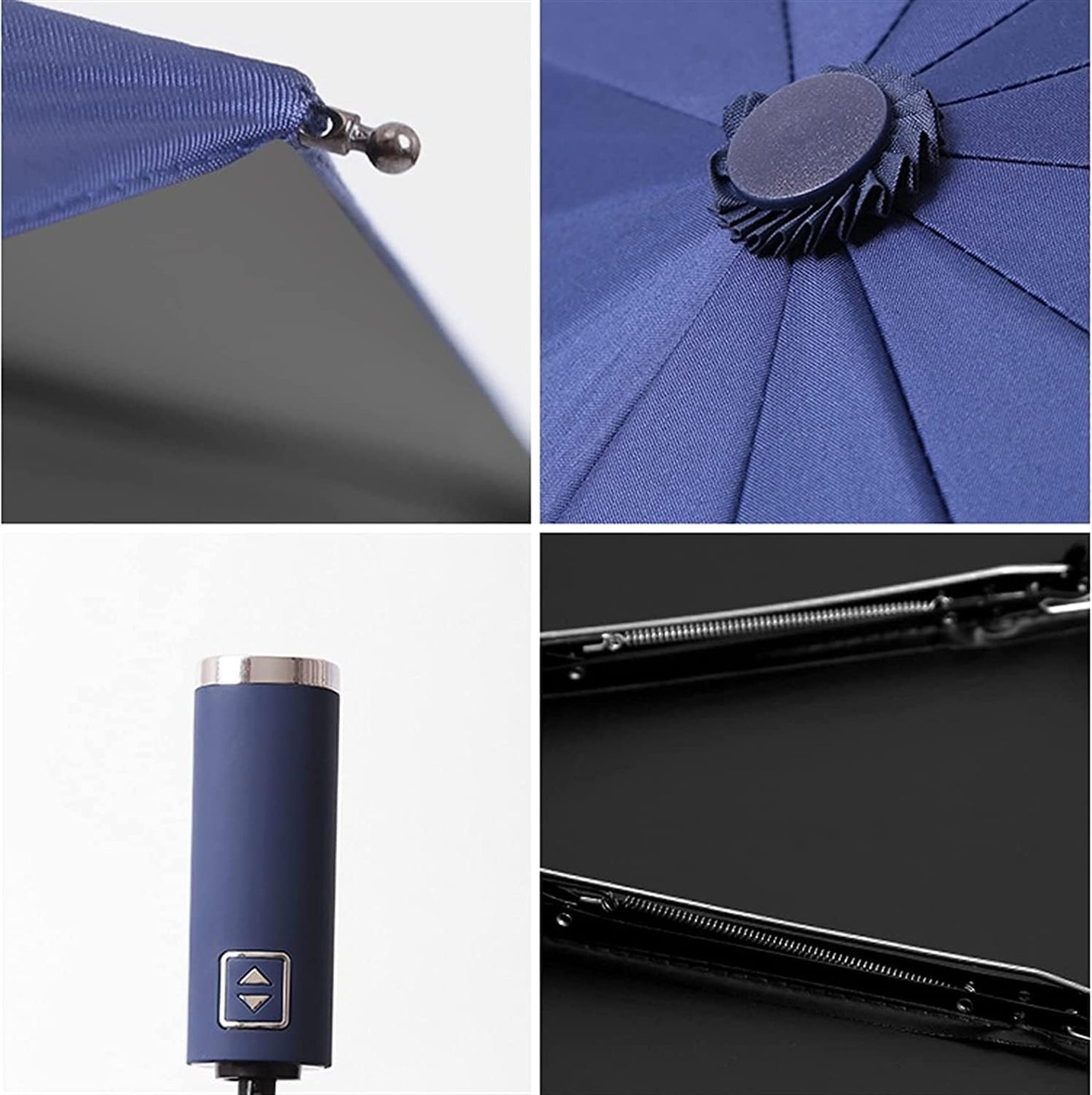 Parapluie Pliant Coupe-Vent Anti-UV Imperméable — Grand, Coloré, Durable — Idéal pour la météo de Conakry ☔🌧️