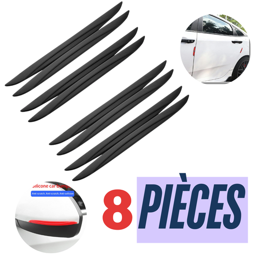 🚗🛡️ Lot de 8 Protecteurs de Bord de Portière Universels ⭐⭐⭐ Protection anti-collision 💥 anti-rayures ✖️ étanche 💧 pour toutes les voitures 🚘 SUV 🚙 citadines 🚗 berlines 🚐 utilitaires