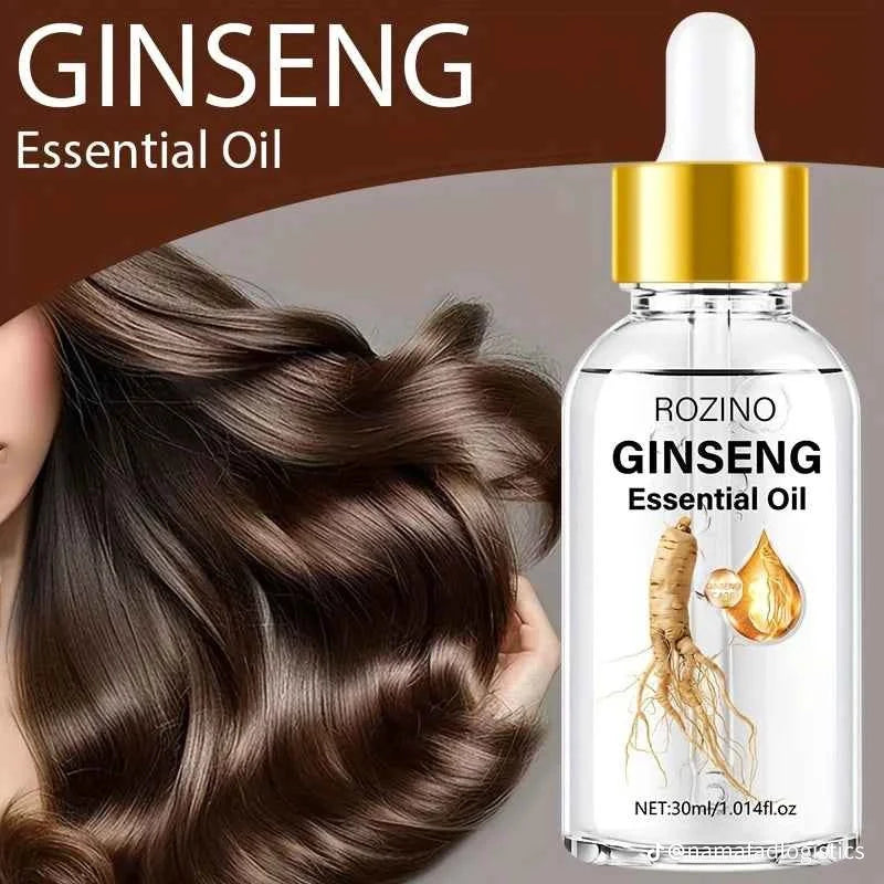 🌿✨ Disaar Huile Essentielle de Ginseng – 3-en-1 Multi-Usage Cheveux Corps Ongles 💛 Anti-Âge & Anti-Rides – 120 ml ✨