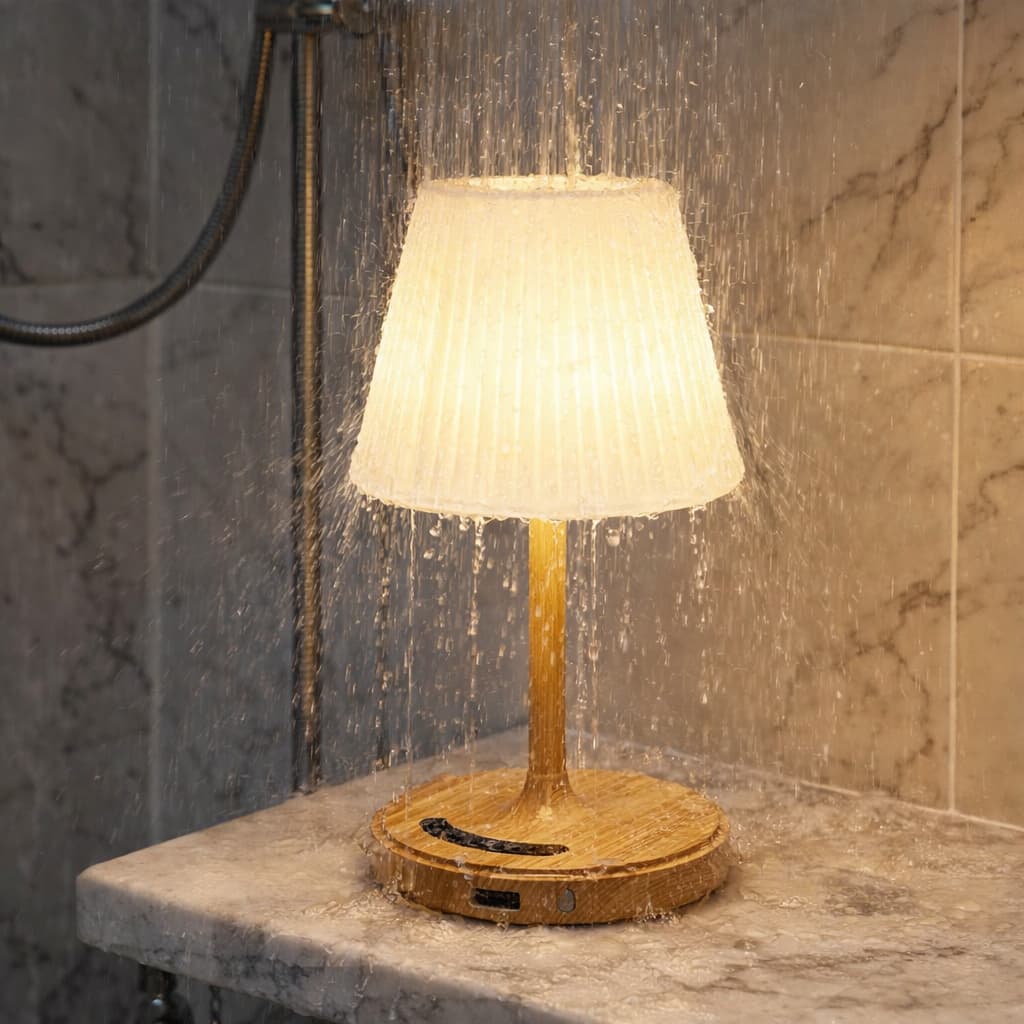 💡 Lampe de table LED sans fil rechargeable | 🔋 30h de Lumière ✅ Tactile et Résiste à l'eau 💧