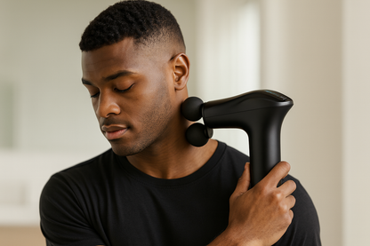 DuoRelax — Pistolet de massage 25 W, double tête, pour soulager douleurs musculaires ✨