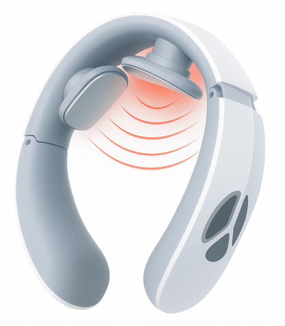 RelaxCou — Masseur cervical portable, chaleur douce & impulsions 🔄