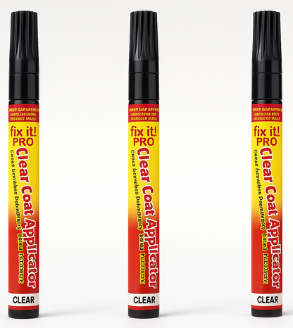 Lot de 3 stylos AutoClear — Stylo anti-rayures (x3), vernis transparent UV, toutes couleurs 🛠️