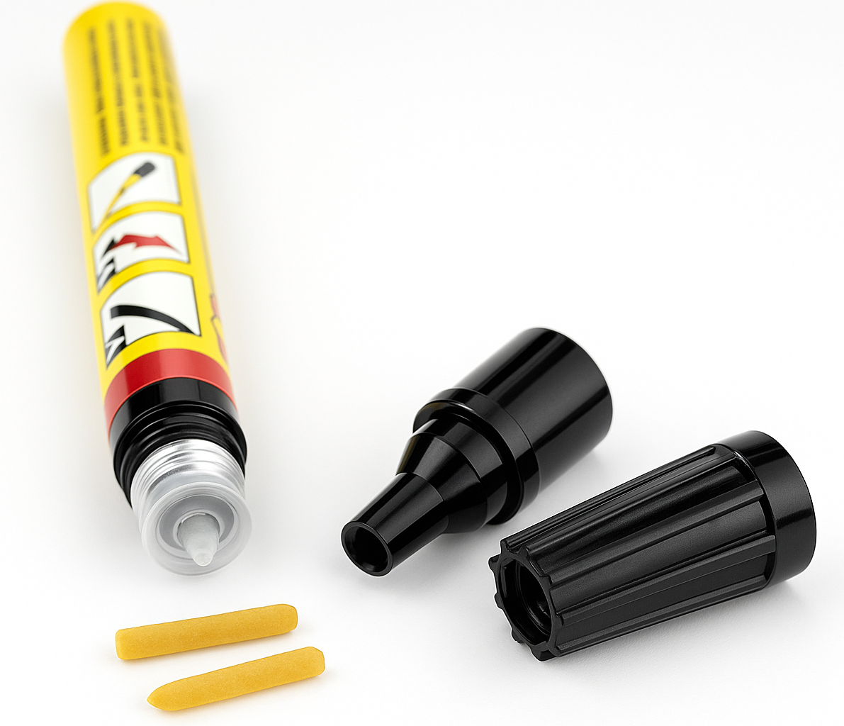 Lot de 3 stylos AutoClear — Stylo anti-rayures (x3), vernis transparent UV, toutes couleurs 🛠️