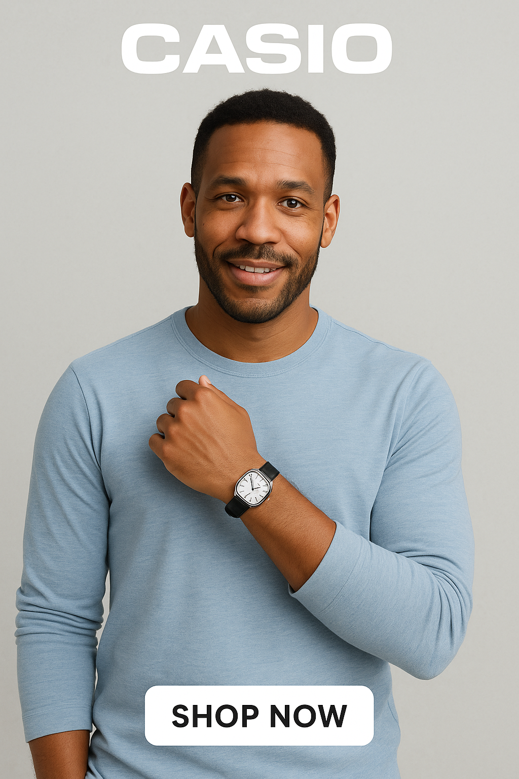 ⌚ Montre Quartz Rétro Carrée Casio — Unisexe (Hommes / Femmes) — Acier Inoxydable, Bracelet à Maillons, Résistance à l’eau du quotidien