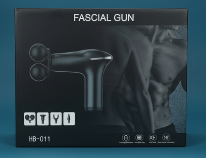 DuoRelax — Pistolet de massage 25 W, double tête, pour soulager douleurs musculaires ✨