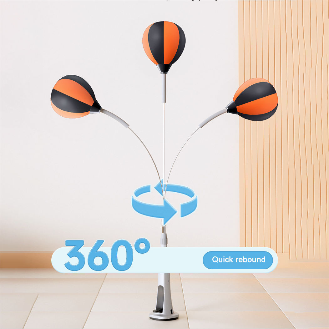 🥊🔥 Ballon de Boxe Autoportant Réglable Enfants & Adultes – Sac de Frappe Boxe & Arts Martiaux à Domicile – Rebond Rapide 360° | Ventouse Ultra Stable | Hauteur Ajustable