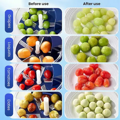 Éplucheur Électrique Fruits & Légumes — légumes, fruits & ail | 5 lames | USB rechargeable 🍇⚡️