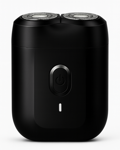 MiniShave — Rasoir de poche étanche, double tête flottante, USB-C 🔥