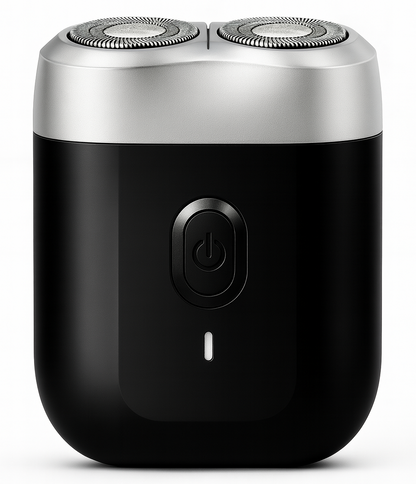 MiniShave — Rasoir de poche étanche, double tête flottante, USB-C 🔥