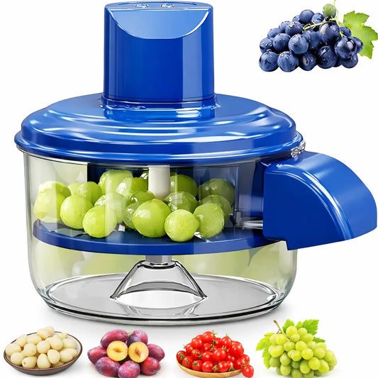 Éplucheur Électrique Fruits & Légumes — légumes, fruits & ail | 5 lames | USB rechargeable 🍇⚡️