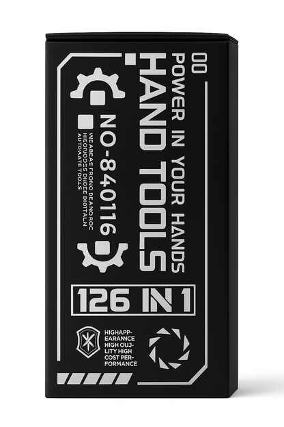 ProScrew — Tournevis de précision 126 en 1, acier CR-V, boîte cylindrique magnétique 🔧