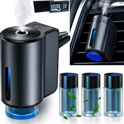Diffuseur de Parfum Électrique pour Voiture — Capteur intelligent | 3 modes | USB-C 🚗🌿