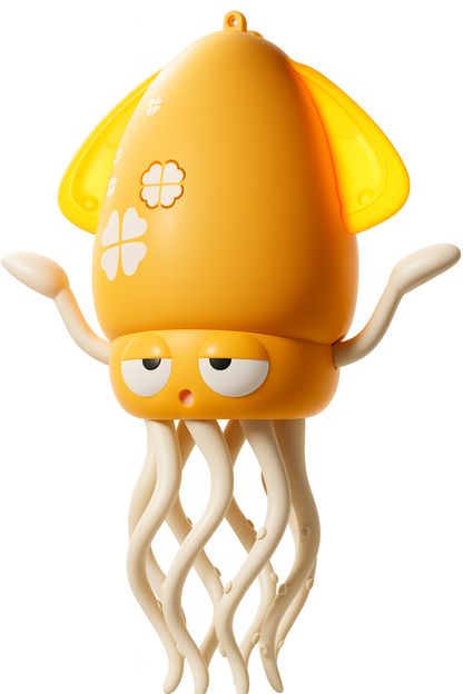 OctoFun — Poulpe dansant & rampant, LED multicolores + musique 🐙🎶