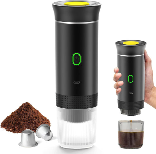 Nomadpresso — Machine à Café Portable 3-en-1 ☕️🚐