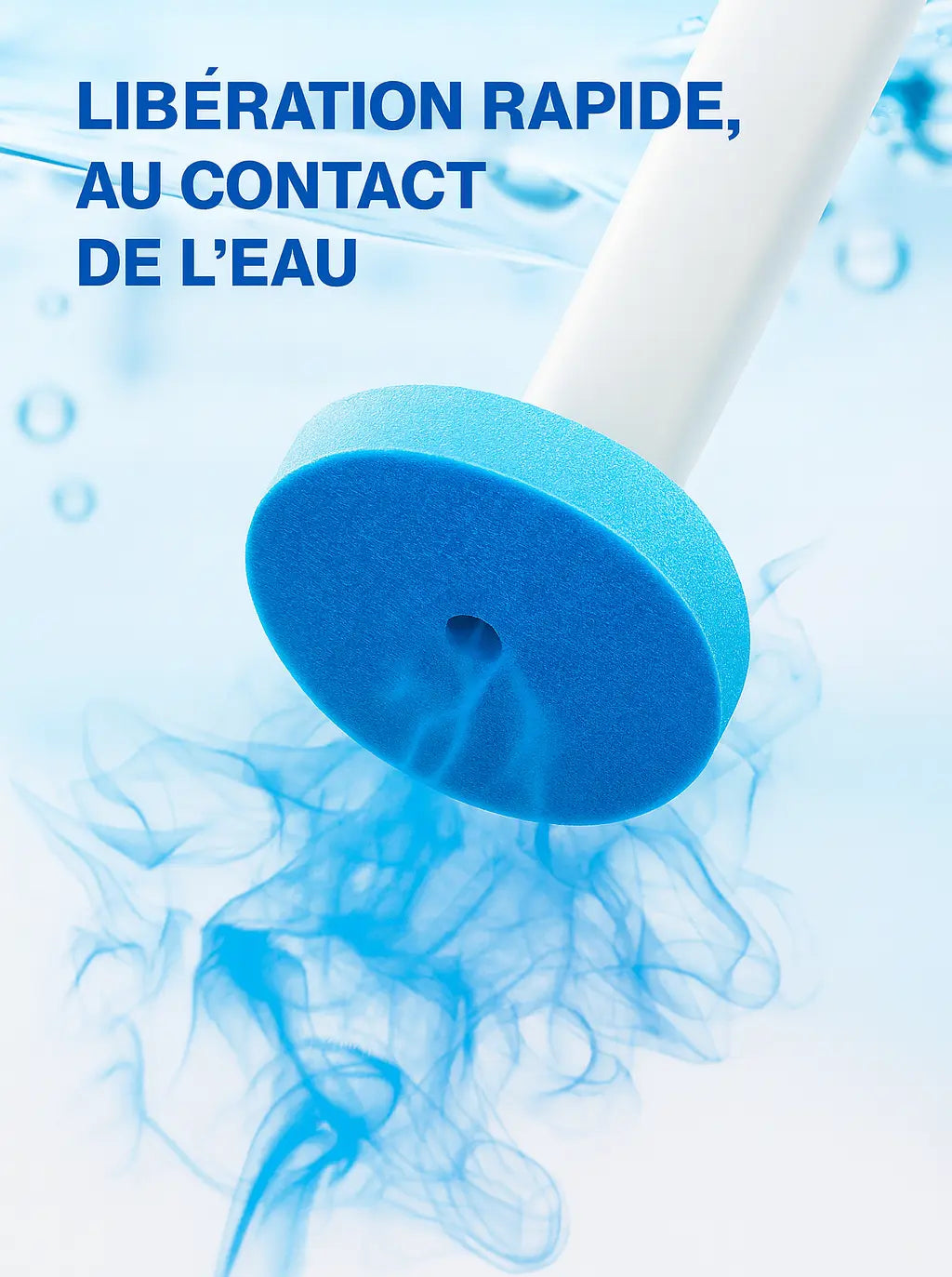 Brosse WC murale — Fixation sans perçage, 16 recharges jetables nettoyante et parfumées 🚽✨