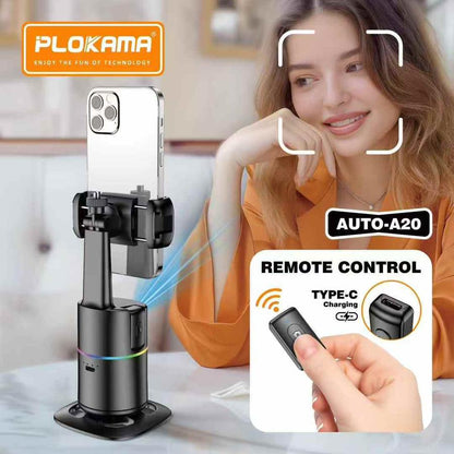 🎥🤳Smart Shooting Gimbal 360° Auto-Tracking