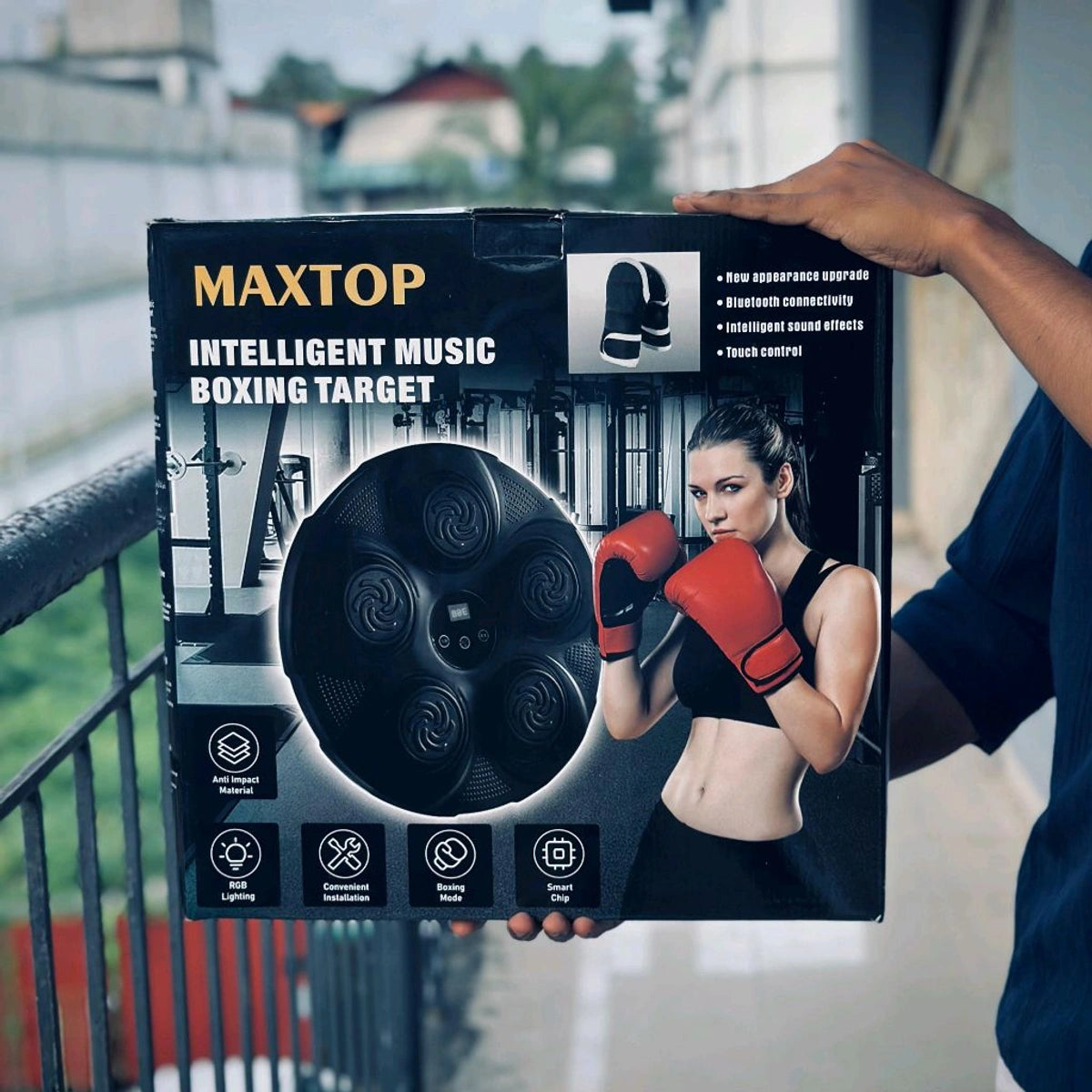 🥊🎶 MAXTOP Intelligent Music Boxing Pad