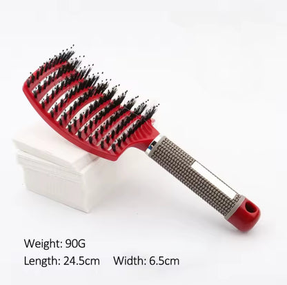 🌟✨ Brosse à Cheveux d’Évent Incurvée