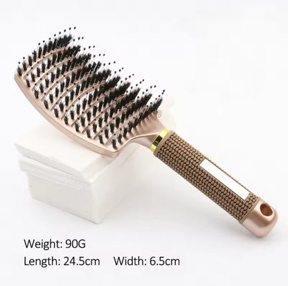 🌟✨ Brosse à Cheveux d’Évent Incurvée