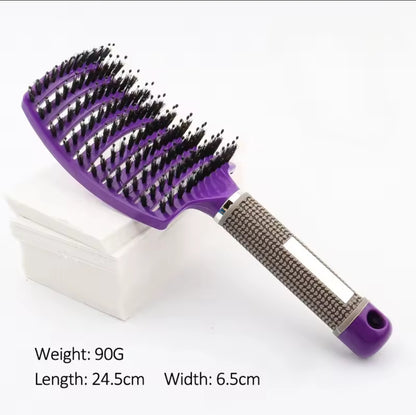 🌟✨ Brosse à Cheveux d’Évent Incurvée