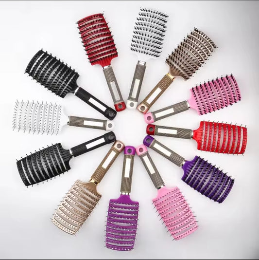 🌟✨ Brosse à Cheveux d’Évent Incurvée